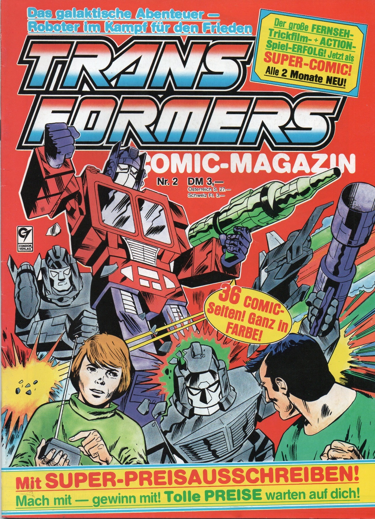 Transformers Comic Magazin Nr. 2