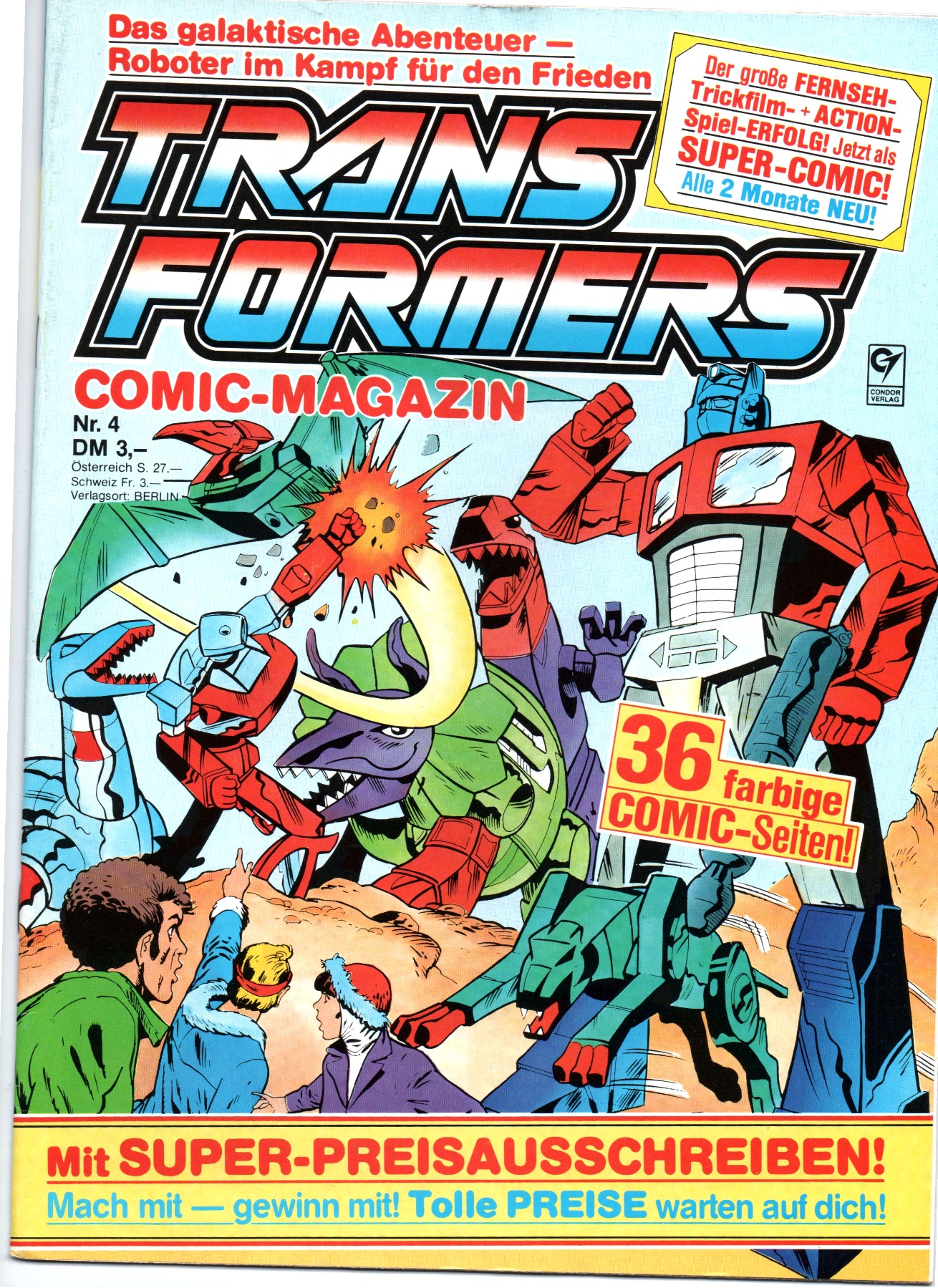 Transformers Comic Magazin Nr. 4