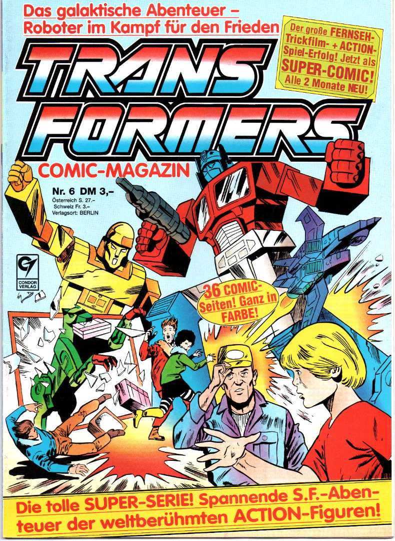 Transformers Comic Magazin Nr. 6