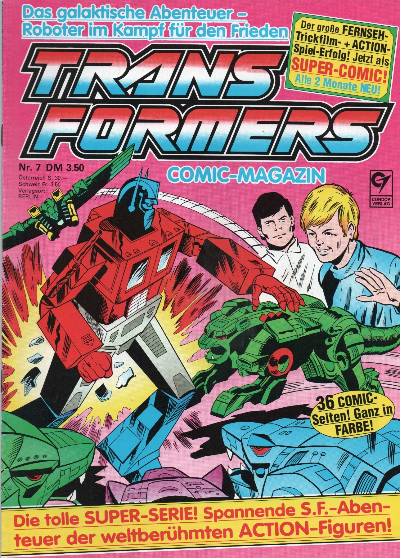 Transformers Comic Magazin Nr. 7