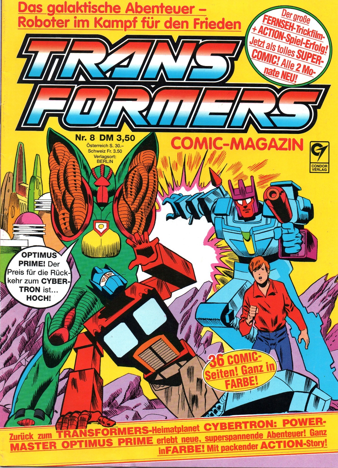 Transformers Comic Magazin Nr. 8