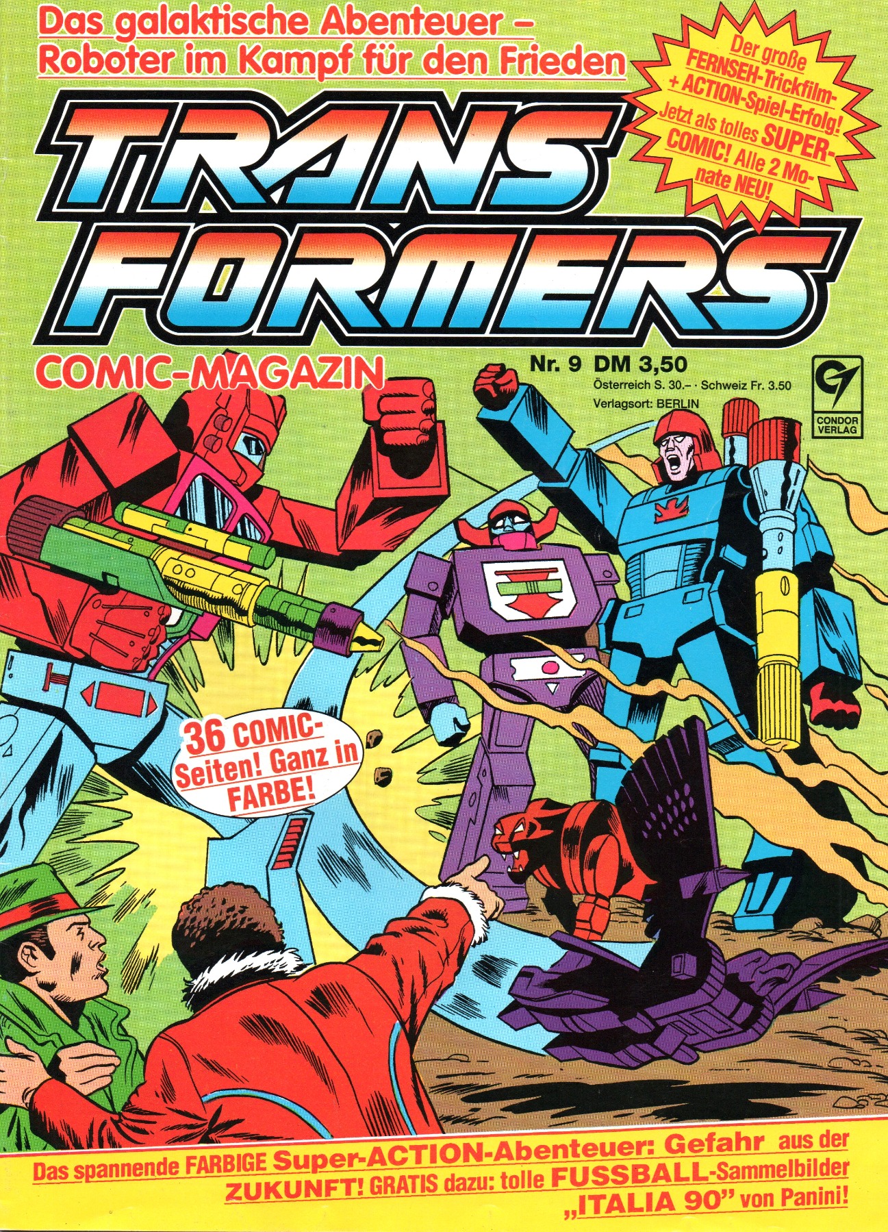 Transformers Comic Magazin Nr. 9