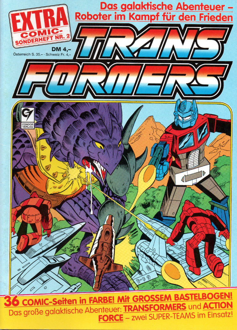 Transformers Extra Comic Sonderheft 2 - Generation 1 / G1 - 1989