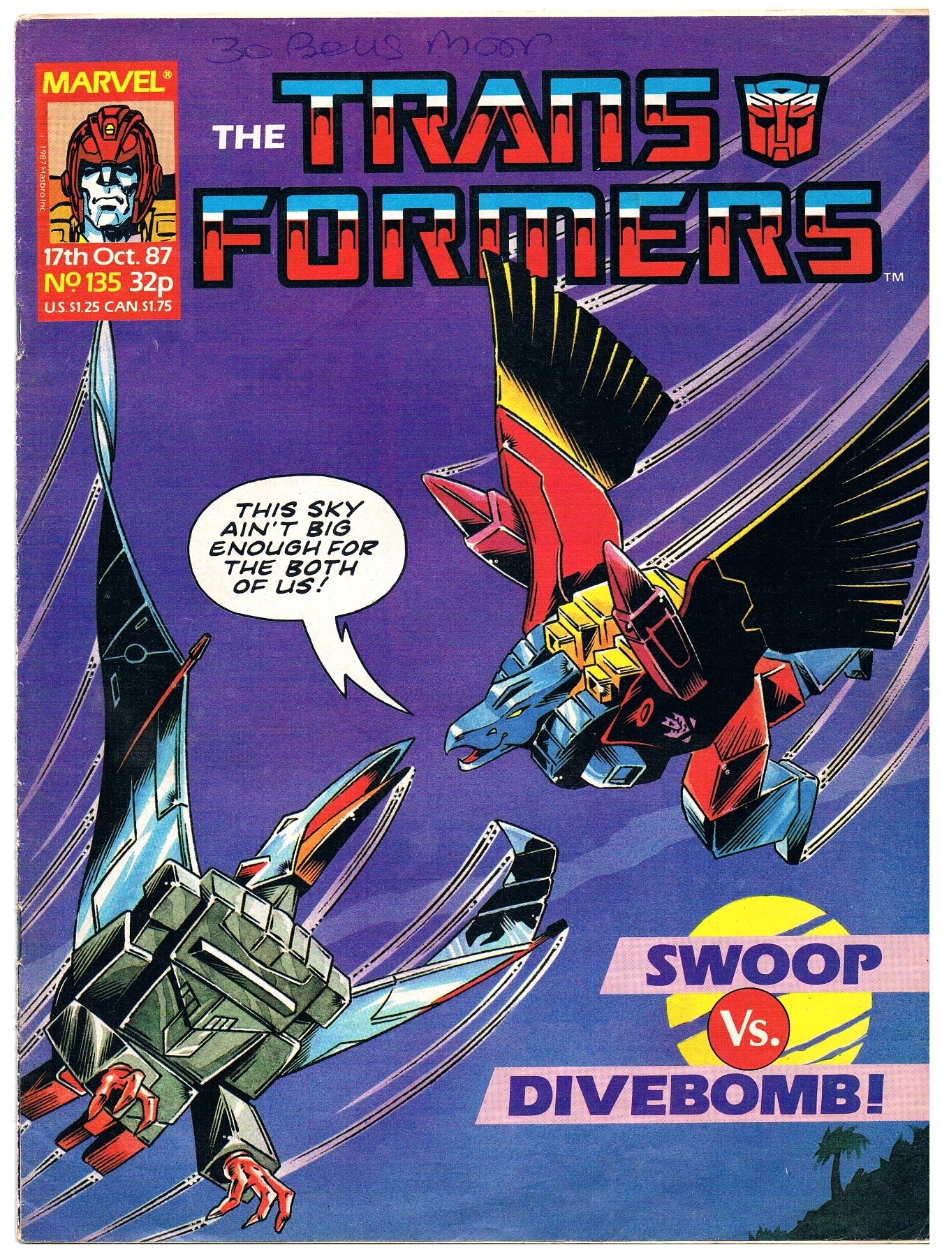 The Transformers - Comic Nr. 135 - 1987 87