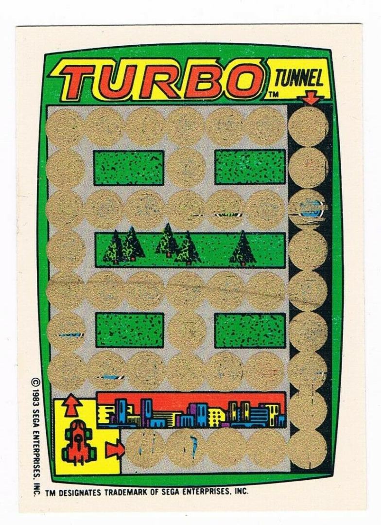 Turbo - Rubbelkarte