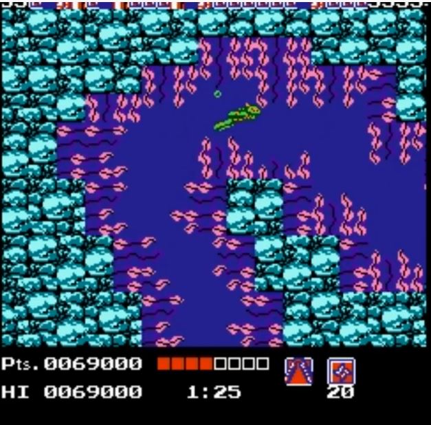 Nintendo NES - Teenage Mutant Hero Turtles- Pal-B 3