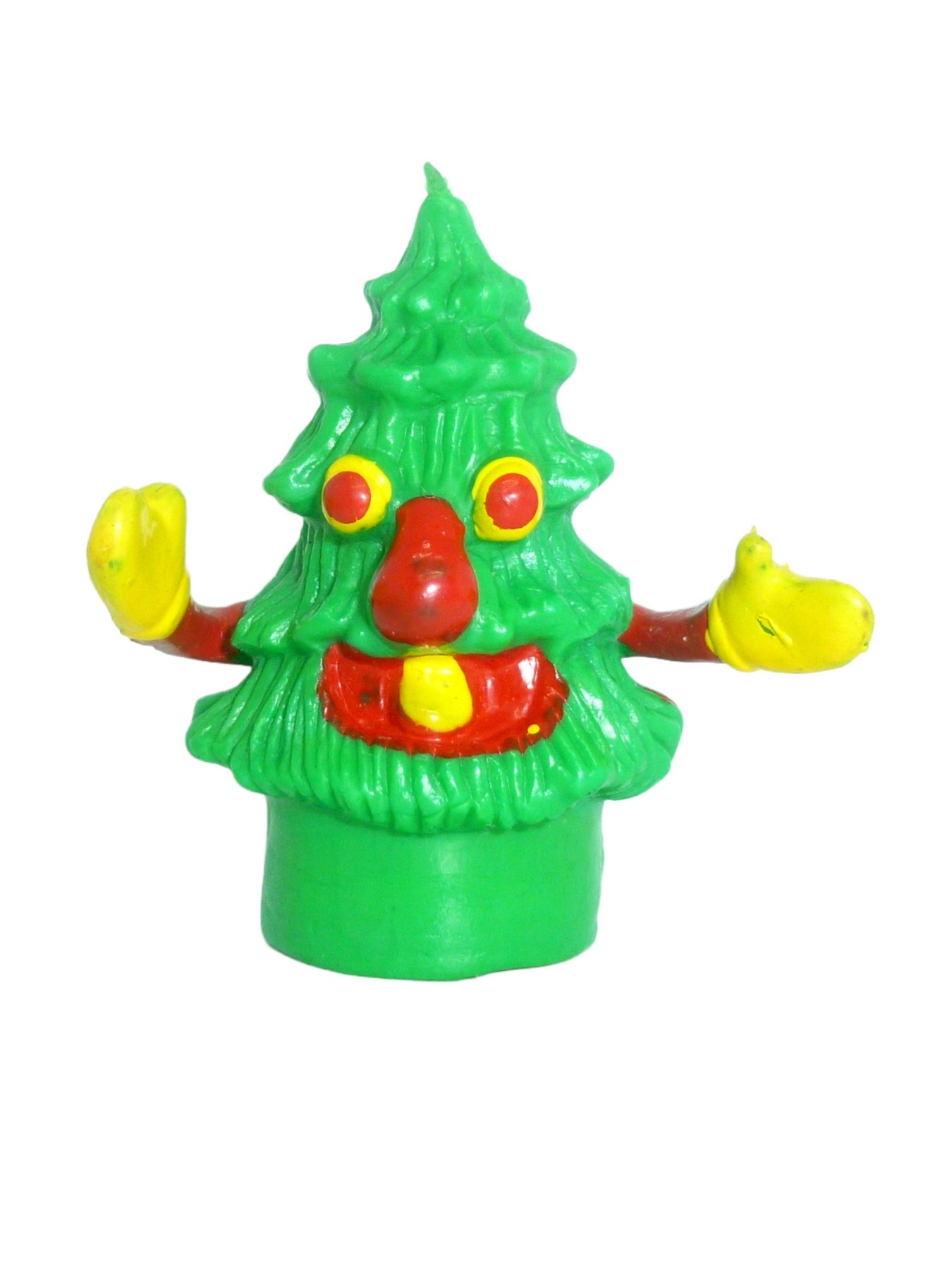 Gruselige kleine Weihnachtsbaum-Figur