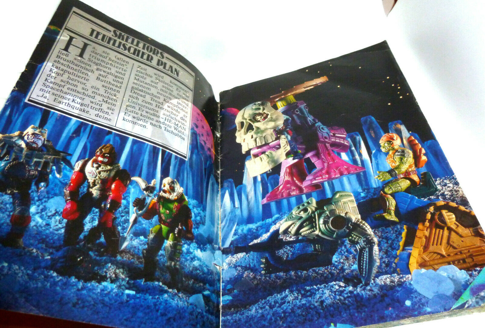 New Adventure of He-Man advertising booklet defective 3