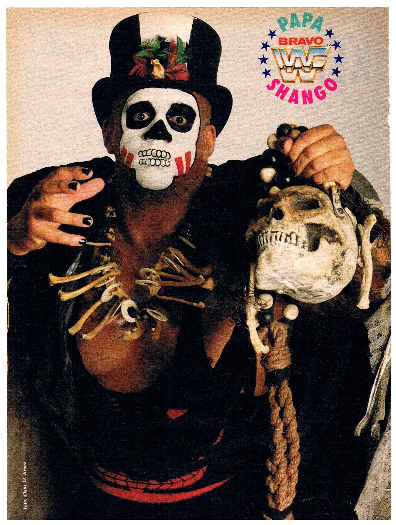 WWF Mini Poster - Papa Shango