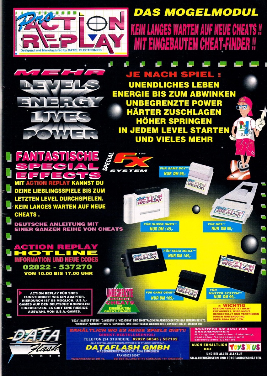 Infoseite Nintendo 80er/90er - 58 Bilder von Merchandise & Werbung - 28