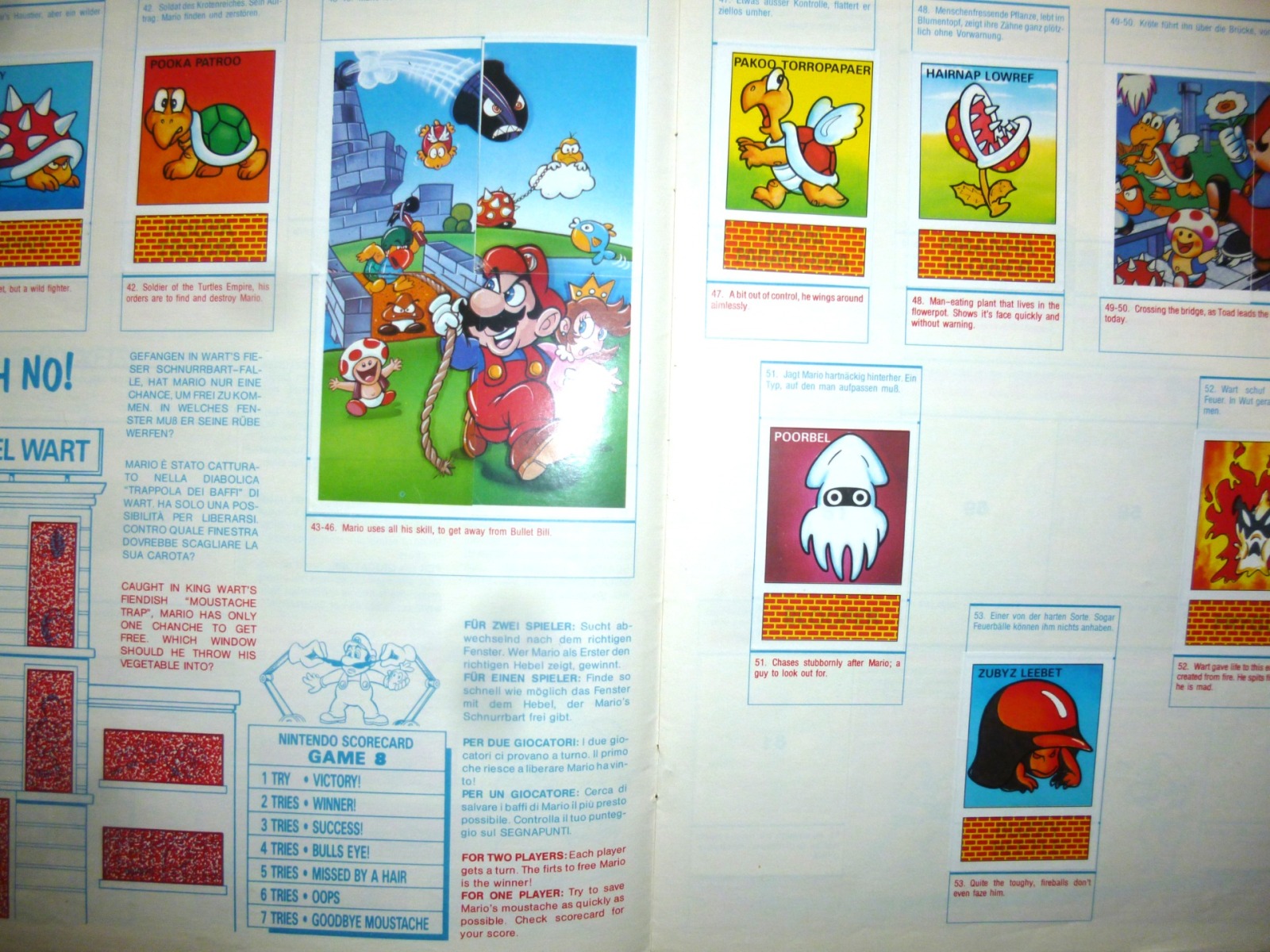 Infoseite Nintendo Sticker Activity Album - 7