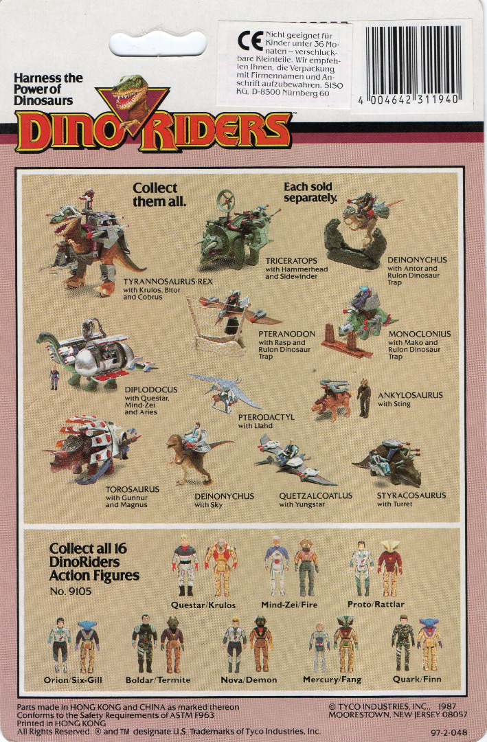 Info page 80s/90s Toys - 32 pictures of packaging & advertising - 11