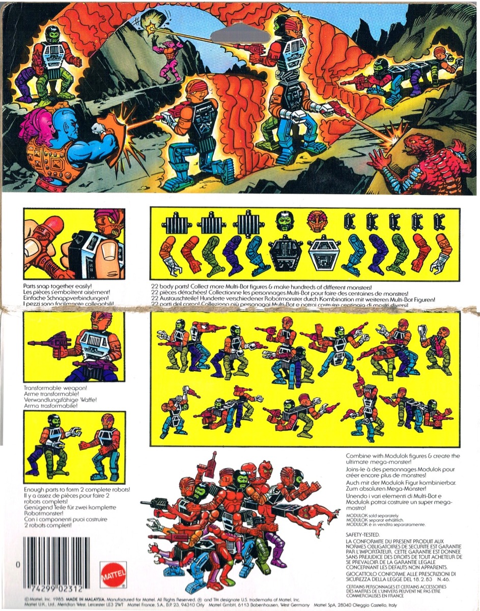 Infoseite Masters of the Universe 80er - 52 Bilder von Werbung Merchandise & mehr - 24