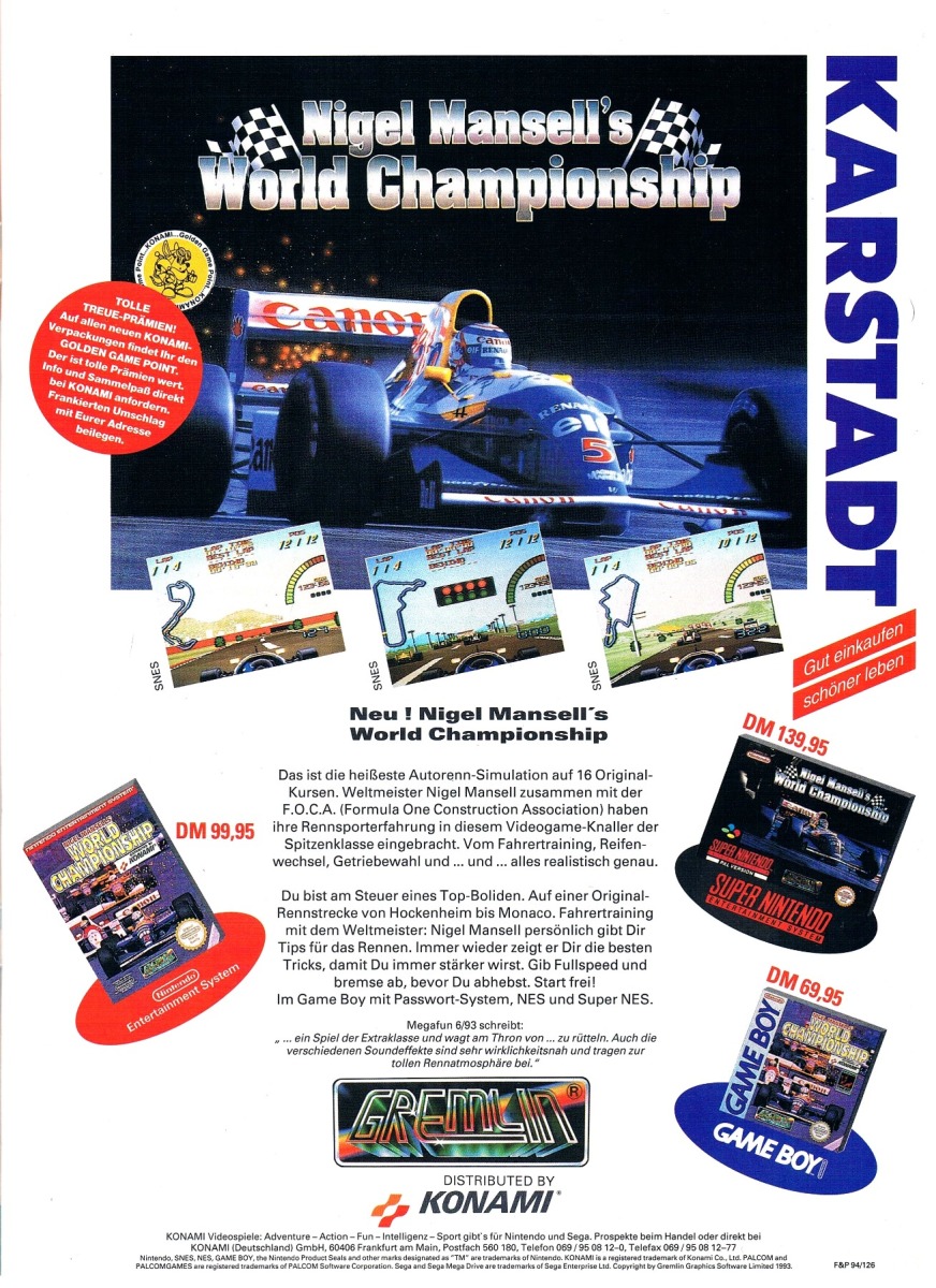 Infoseite Nintendo 80er/90er - 55 Bilder von Merchandise & Werbung - 23