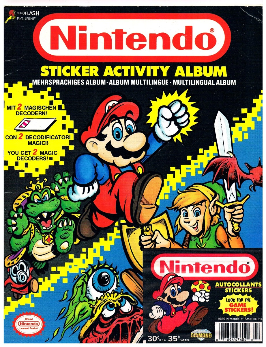 Nintendo - 80s/90s merchandise & advertising - 8