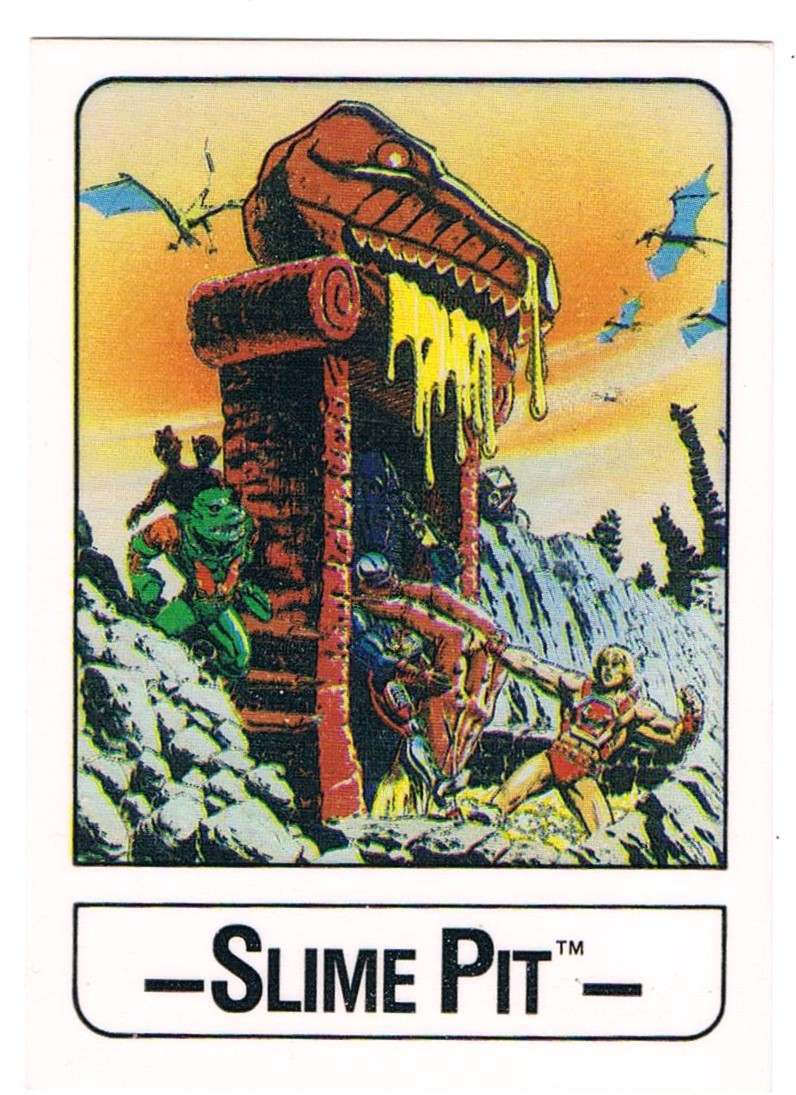 Infoseite Masters of the Universe 80er - Alle 15 Trading Cards von Wonder - 10