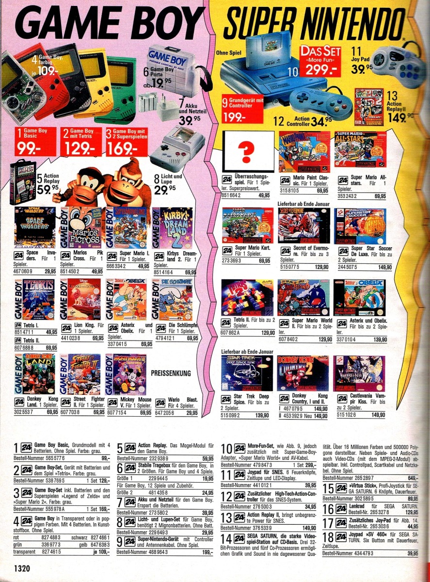 Infoseite Nintendo 80er/90er - 55 Bilder von Merchandise & Werbung - 44