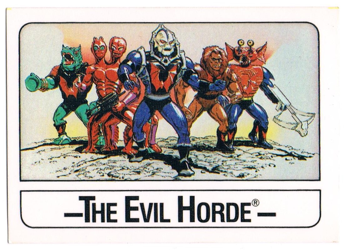 15 Pics - Masters of the Universe 80er - Alle Trading Cards von Wonder - 15
