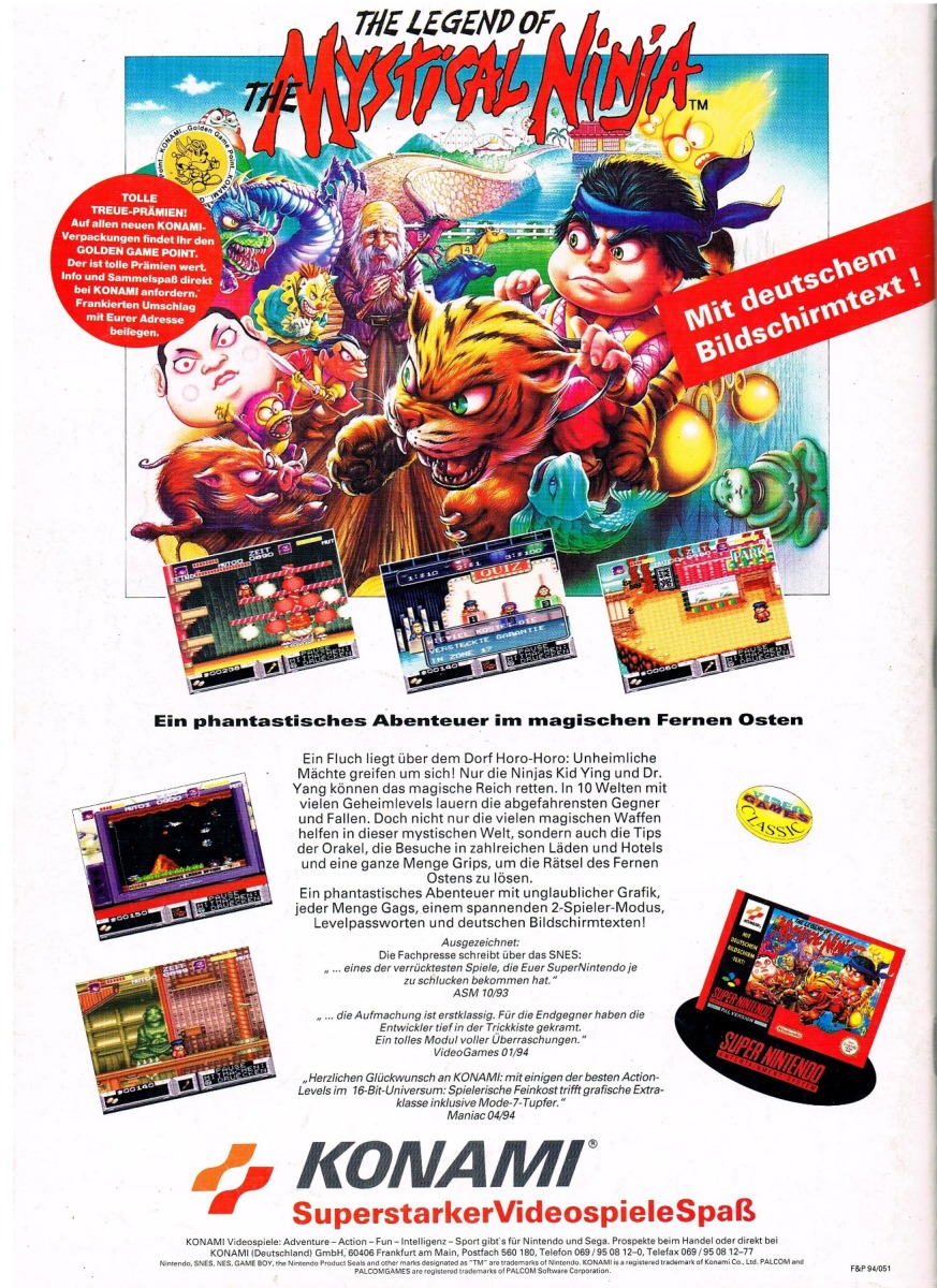 Infoseite Nintendo 80er/90er - 58 Bilder von Merchandise & Werbung - 38