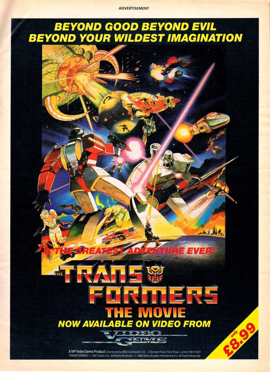 Infoseite Transformers 80er - 18 Bilder von Verpackungen & Werbung - 11