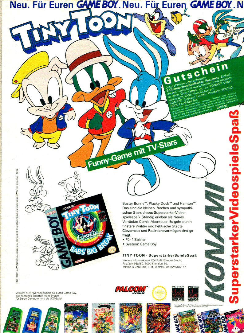 Infoseite Nintendo 80er/90er - 58 Bilder von Merchandise & Werbung - 36