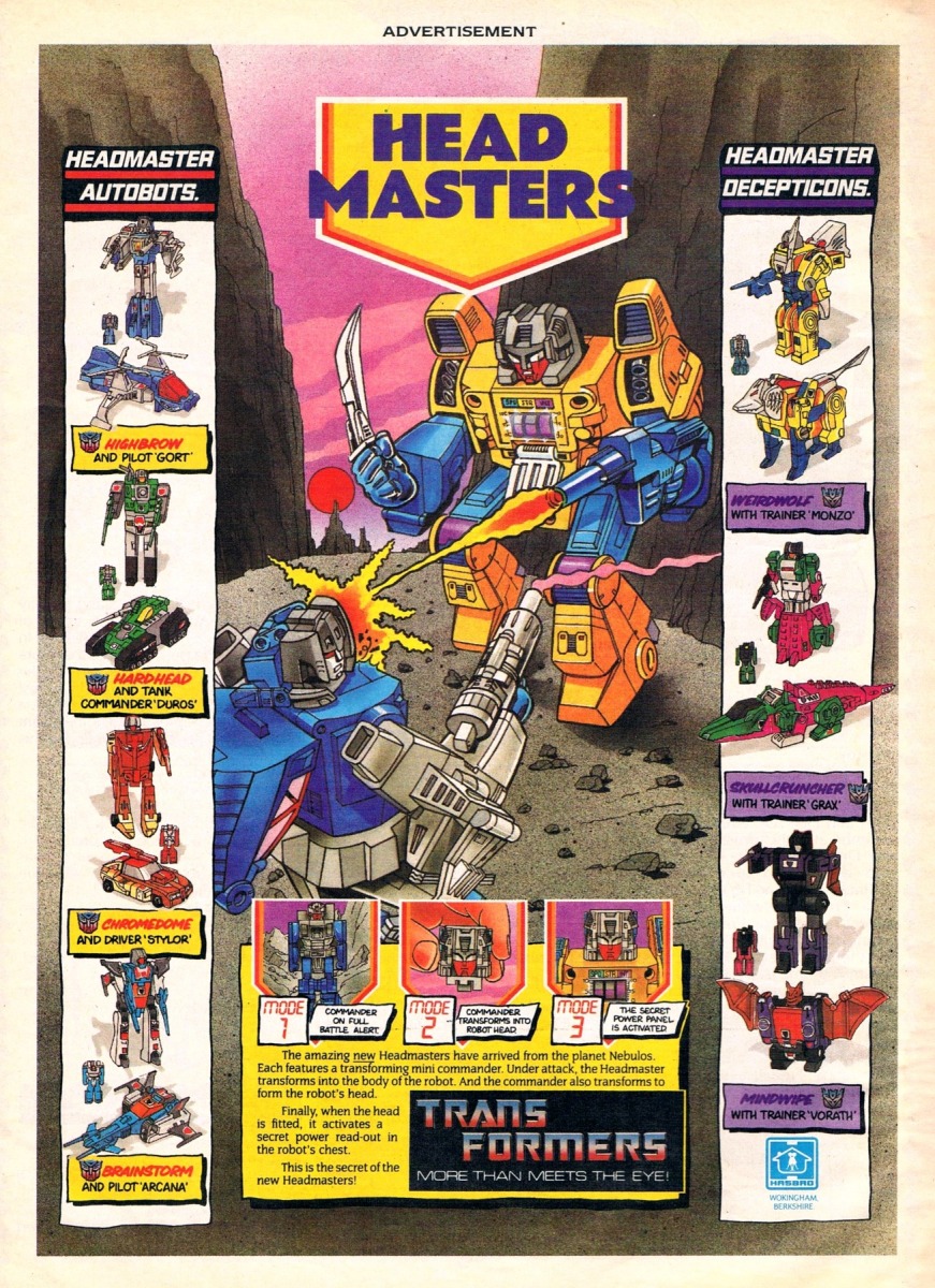 Infoseite Transformers 80er - 18 Bilder von Verpackungen & Werbung - 13