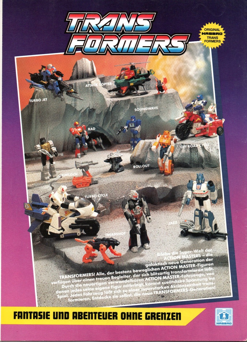 Infoseite Transformers 80er - 18 Bilder von Verpackungen & Werbung - 5