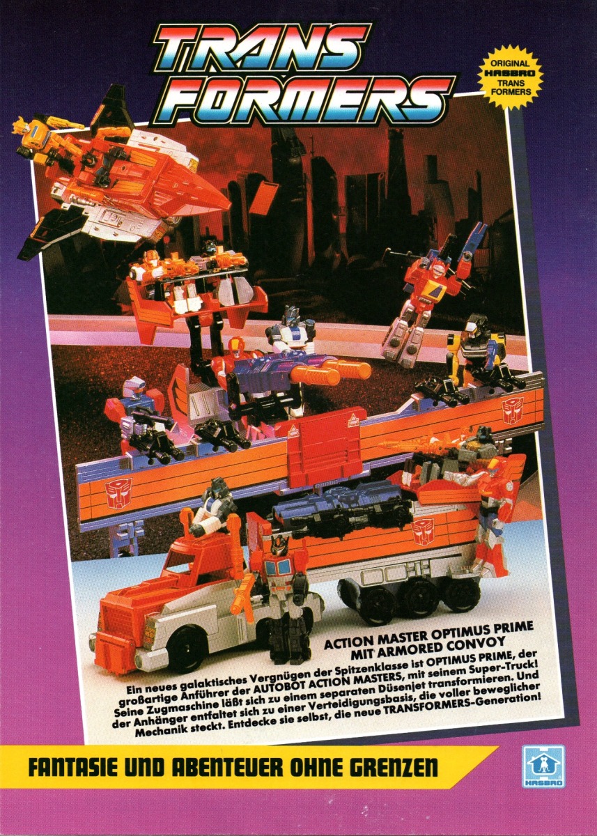 Infoseite Transformers 80er - 18 Bilder von Verpackungen & Werbung - 7