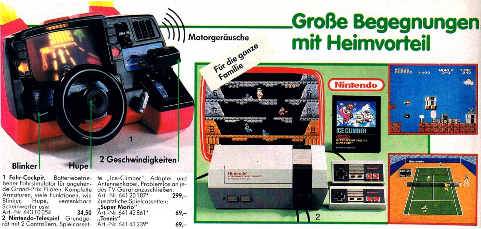 Nintendo - 80s/90s merchandise & advertising - 56
