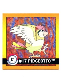 Sticker No. 17 Pidgeotto/Tauboga