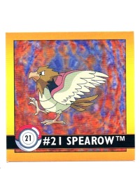 Sticker No. 21 Spearow/Habitak