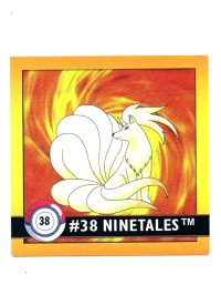 Sticker No. 38 Ninetales/Vulnona