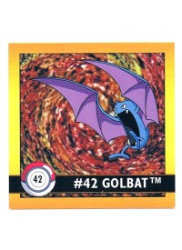 Sticker No. 42 Golbat/Golbat