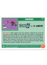 Zap Pax No. 43 - Adventure Island II Firebird 2