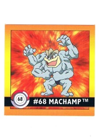 Sticker Nr. 68 Machamp/Machomei