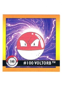 Sticker Nr. 100 Voltorb/Voltobal