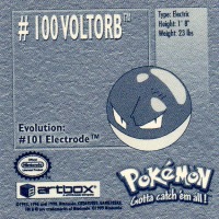 Sticker No. 100 Voltorb/Voltobal 2