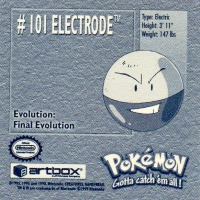 Sticker Nr. 101 Electrode/Lektrobal 2