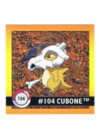 Sticker Nr. 104 Cubone/Tragosso