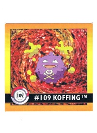 Sticker Nr. 109 Koffing/Smogon