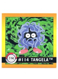 Sticker No. 114 Tangela/Tangela