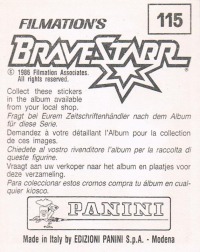 Panini Sticker No. 115 2