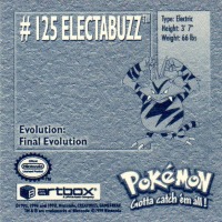 Sticker Nr. 125 Elektek/Electabuzz 2