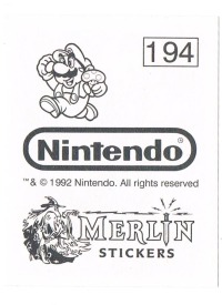 Sticker No. 194 - Zelda II: The Adventure of Link/NES 2