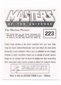 Panini Sticker No. 223 2