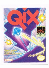 Sticker No. 271 - Qix/Game Boy