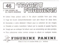 Panini Sticker No. 46 2