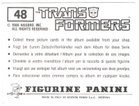 Panini Sticker No. 48 2