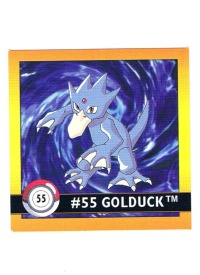 Sticker No. 55 Golduck/Entoron