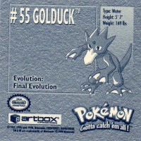 Sticker Nr. 55 Golduck/Entoron 2